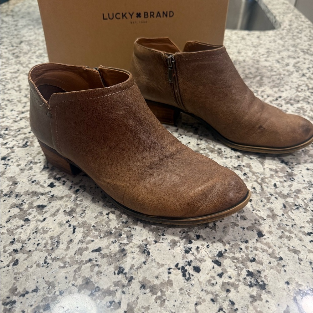 Lucky Brand Brindle Ankle Boots